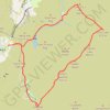 Trace GPS Lowther hills hillwalk, itinéraire, parcours