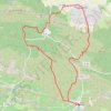 Trace GPS Aureille - Eygalières, itinéraire, parcours