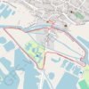 Trace GPS L'écluse et la centrale hydroélectrique - Long, itinéraire, parcours