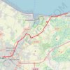 Trace GPS Caen Merville Cabourg, itinéraire, parcours