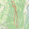 Trace GPS Grand Colombier, itinéraire, parcours