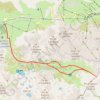 Trace GPS Hourquette Nere depuis Tournaboup, itinéraire, parcours