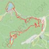 Trace GPS La besse-Lispach : Champis et tour des roches, itinéraire, parcours