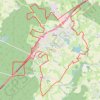Trace GPS Circuit 1 Tour de Liffre depart Mi Foret, itinéraire, parcours