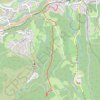Trace GPS La redoute de Villefranche de Conflent-var, itinéraire, parcours
