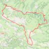 Trace GPS Les plus beaux villages de France en Aveyron, itinéraire, parcours