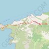 Trace GPS De Piana à Capu Rossu, itinéraire, parcours
