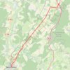 Trace GPS Allain - Neufchâteau, itinéraire, parcours
