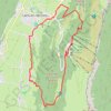 Trace GPS Lans en vercors -belvedere - ramée - lans, itinéraire, parcours