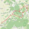 Trace GPS Rochebaudin, Francillon et Pont-de-Barret, itinéraire, parcours