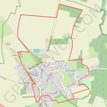 Trace GPS Boucle des clochers - Jenlain, itinéraire, parcours