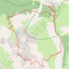 Trace GPS Lac de pétaurel, itinéraire, parcours
