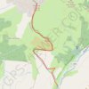 Trace GPS Pre le Joux - Mont de Grange, itinéraire, parcours