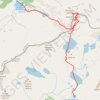 Trace GPS Encantats (Pyrénées Catalanes) : Du refuge de la Restanca au Refuge de Ventosa i Calvell, itinéraire, parcours
