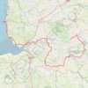 Trace GPS Etape 05 Sourdeval/Granville, itinéraire, parcours