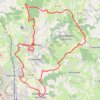 Trace GPS Par Monts et par Veauche - Saint-Galmier, itinéraire, parcours