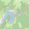 Trace GPS Tour du lac du Laouzas, itinéraire, parcours