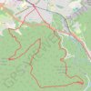 Trace GPS Raon-l'Etape - Roches-inclinées, itinéraire, parcours