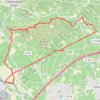 Trace GPS Tronçon Via Domitia Saint Thibery-Florensac, itinéraire, parcours
