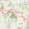 Trace GPS Rando vtt La forestière Montendre 2020, itinéraire, parcours