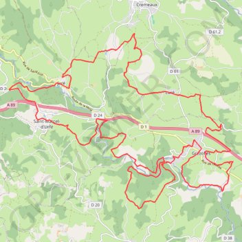 Trace GPS Au fil de l'Aix - Grézolles, itinéraire, parcours