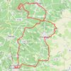 Trace GPS St Etienne les Oullières 22Km, itinéraire, parcours