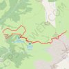 Trace GPS Lac du Mont Charvin (départ la Savatte le Bouchet), itinéraire, parcours