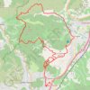 Trace GPS Sainte Christine - Cuers - Valcros, itinéraire, parcours