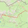 Trace GPS Vertice Anayet - Aller-retour depuis le corral de las Mulas, itinéraire, parcours