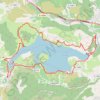 Trace GPS Salagou - Le Lac du Salagou, itinéraire, parcours