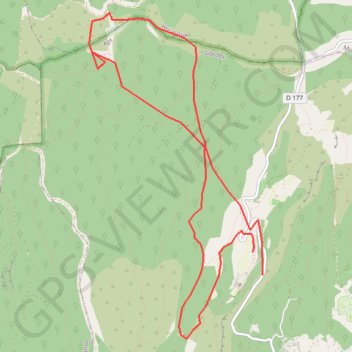 Trace GPS Relai des chasseurs, itinéraire, parcours