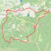 Trace GPS Bonnieux-grotte des brigands, itinéraire, parcours