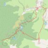 Trace GPS Le Madres "El Madrès" en circuit depuis le col de Sansa, itinéraire, parcours