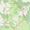 Trace GPS Balade à Saint-Laurent-les-Eglises, itinéraire, parcours