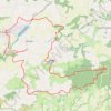 Trace GPS De Guerlesquin à la forêt de Beffou, itinéraire, parcours