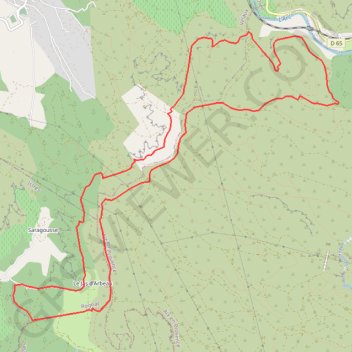 Trace GPS Plateau du Grand Arbois, itinéraire, parcours