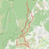 Trace GPS Gordes-Village des Bories, itinéraire, parcours