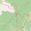 Trace GPS Le Muy - Castel Diaou, itinéraire, parcours