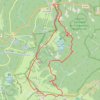 Trace GPS Felsenweg (Sentier des Roches), itinéraire, parcours