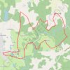 Trace GPS Boucle de la dronne, itinéraire, parcours