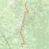 Trace GPS Arfeuilles - Lavoine, itinéraire, parcours