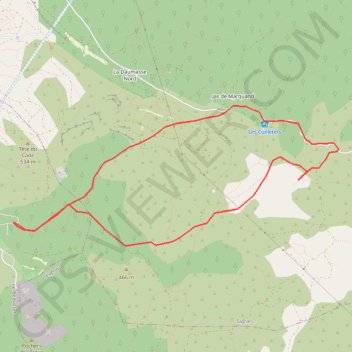 Trace GPS Rando l'elephant de pierre, itinéraire, parcours