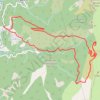 Trace GPS Rocca Spaviera, itinéraire, parcours