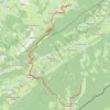 Trace GPS Haut-Jura - Cerniébaud - Chapelle-des-Bois, itinéraire, parcours