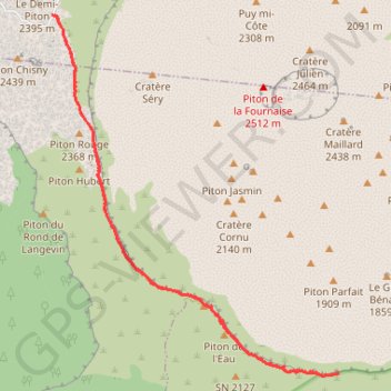 Trace GPS Randonnée du Nez Coupé du Tremblet, itinéraire, parcours