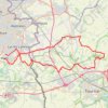 Trace GPS Lille Mont Saint-Aubert, itinéraire, parcours