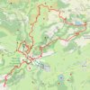 Trace GPS Mont-Dore Station - Col de la Croix Morand, itinéraire, parcours