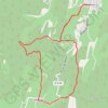 Trace GPS Marche Nordique colombier Cadignac, itinéraire, parcours