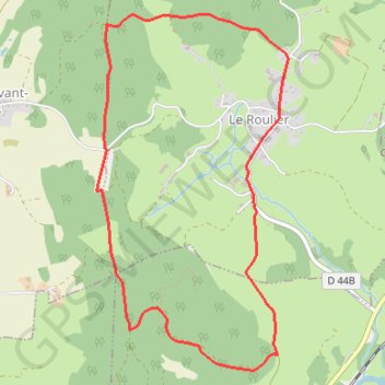 Trace GPS Chemins du Cœur des Vosges - La Meule, itinéraire, parcours