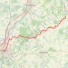 Trace GPS GR364 De Plein-Bois à Poitiers (Vienne), itinéraire, parcours